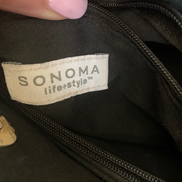 Sonoma Rattan Bamboo Handle Purse - Picture 12 of 16